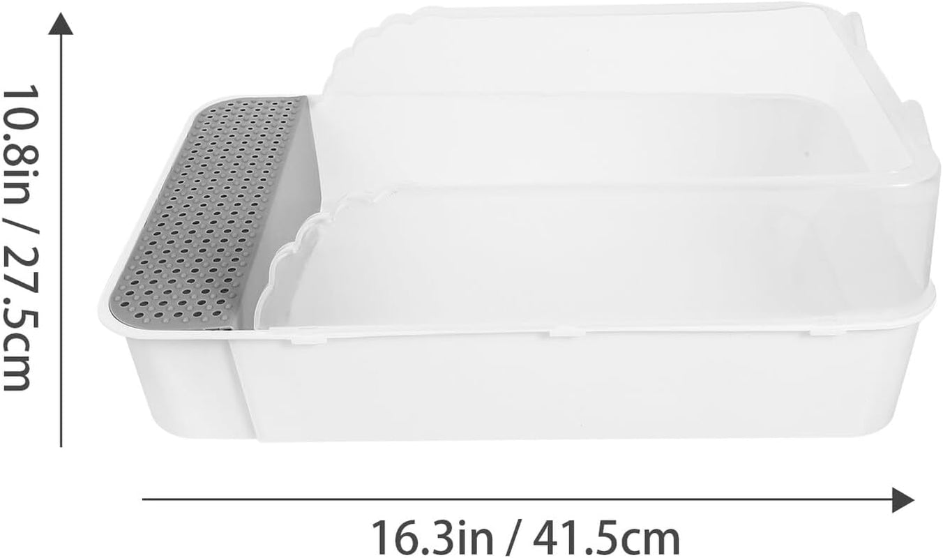 detachable-semi-enclosed-cat-litter-box-splash-resistant-small-white-cat-toilet-pan-for-indoor-kitten-training-and-litter-housebreaking
