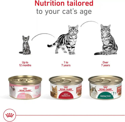 ROYAL CANIN Feline Health Nutrition Adult Instinctive Adult Thin Slices in Gravy Cat Food, 3 Oz (Pack of 24)4