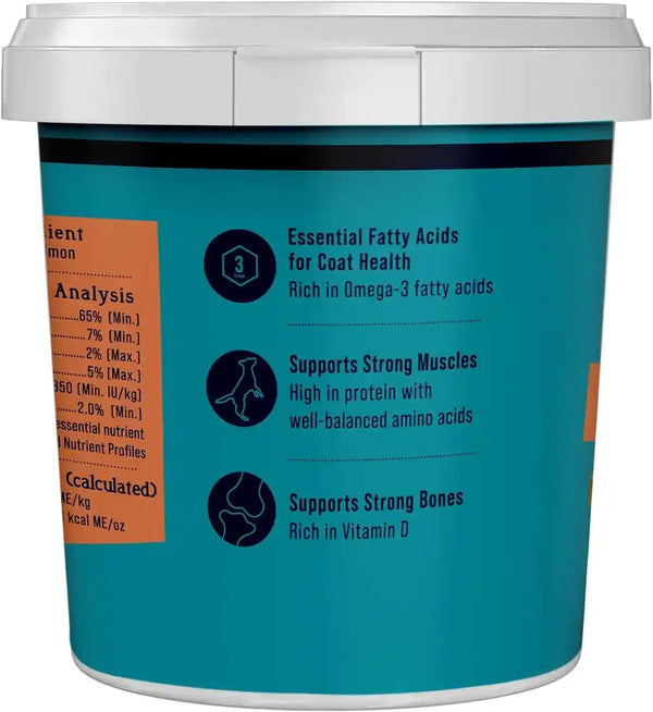 Stewart Freeze Dried Dog Treats, 100% Wild Salmon, 9.5 Oz Tub | Premium Quality Raw Protein, Single Ingredient, High Protein Training Treats & Food Topper, No Refrigeration, Cat Friendly9