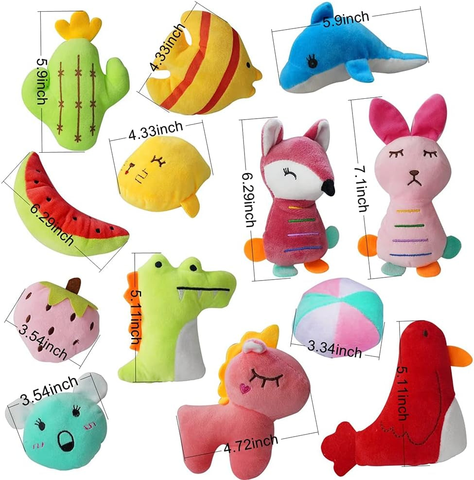 27-pack-puppy-squeaky-toy-different-designs-squeakers-pet-toys-cute-bulk-plush-dog-toys-for-small-dogs