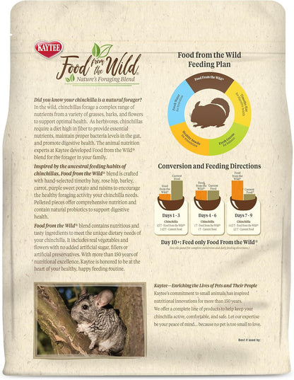 Kaytee Food from the Wild Chinchilla, 3 Pounds8