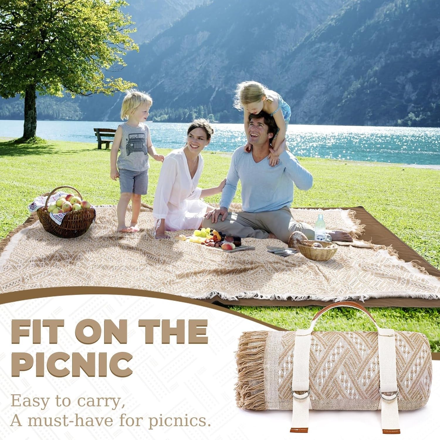 2-in-1-extra-large-rug-outdoor-picnic-blanket-waterproof-woven-boho-mat-giant-beach-towel-travel-essential-yoga-accessories-park-patio-lawn-garden-ground-music-festival-concert-must-have