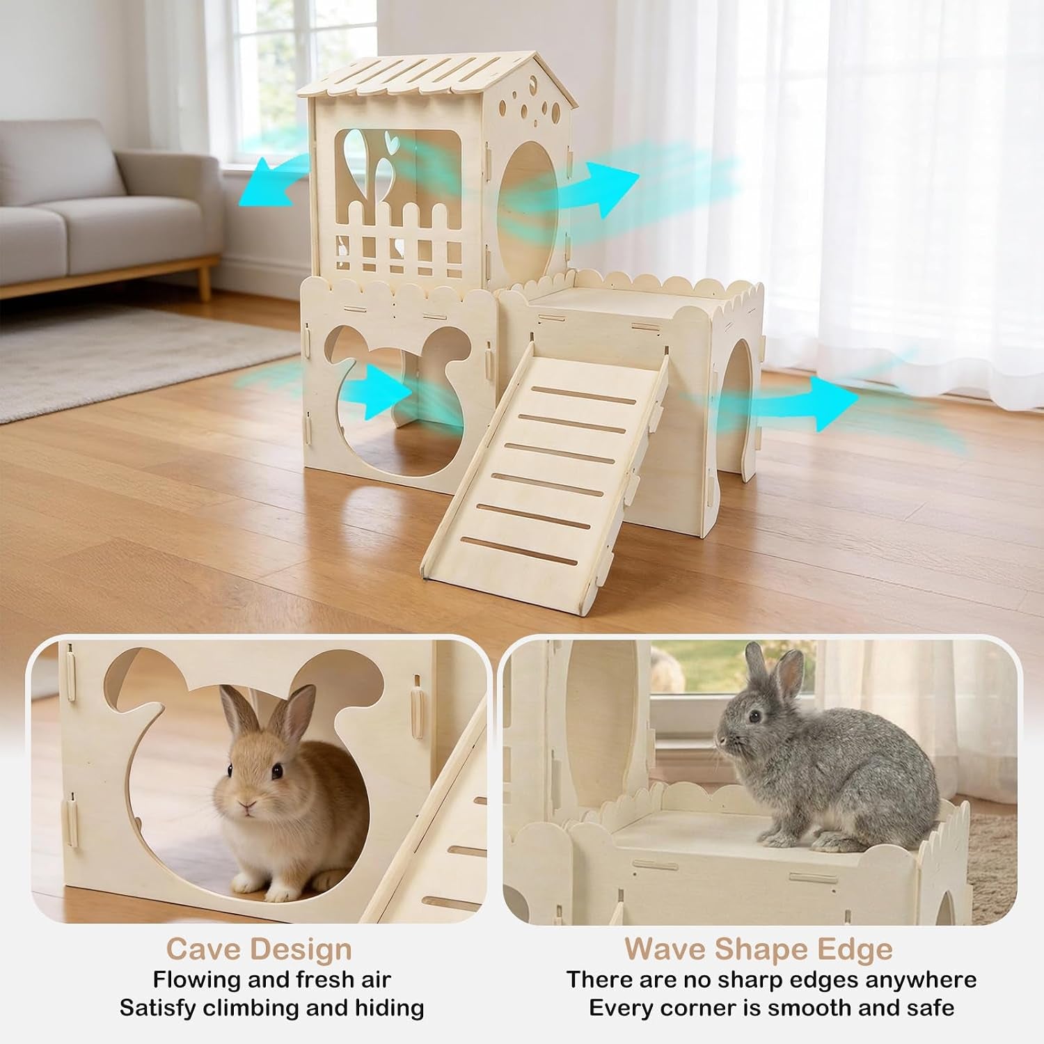 extra-large-rabbit-castle-wooden-bunny-house-detachable-rabbit-hideaway-indoor-hamster-castle-with-ramp-small-animal-houses-habitats-for-guinea-pig-chinchilla-ferret3-house