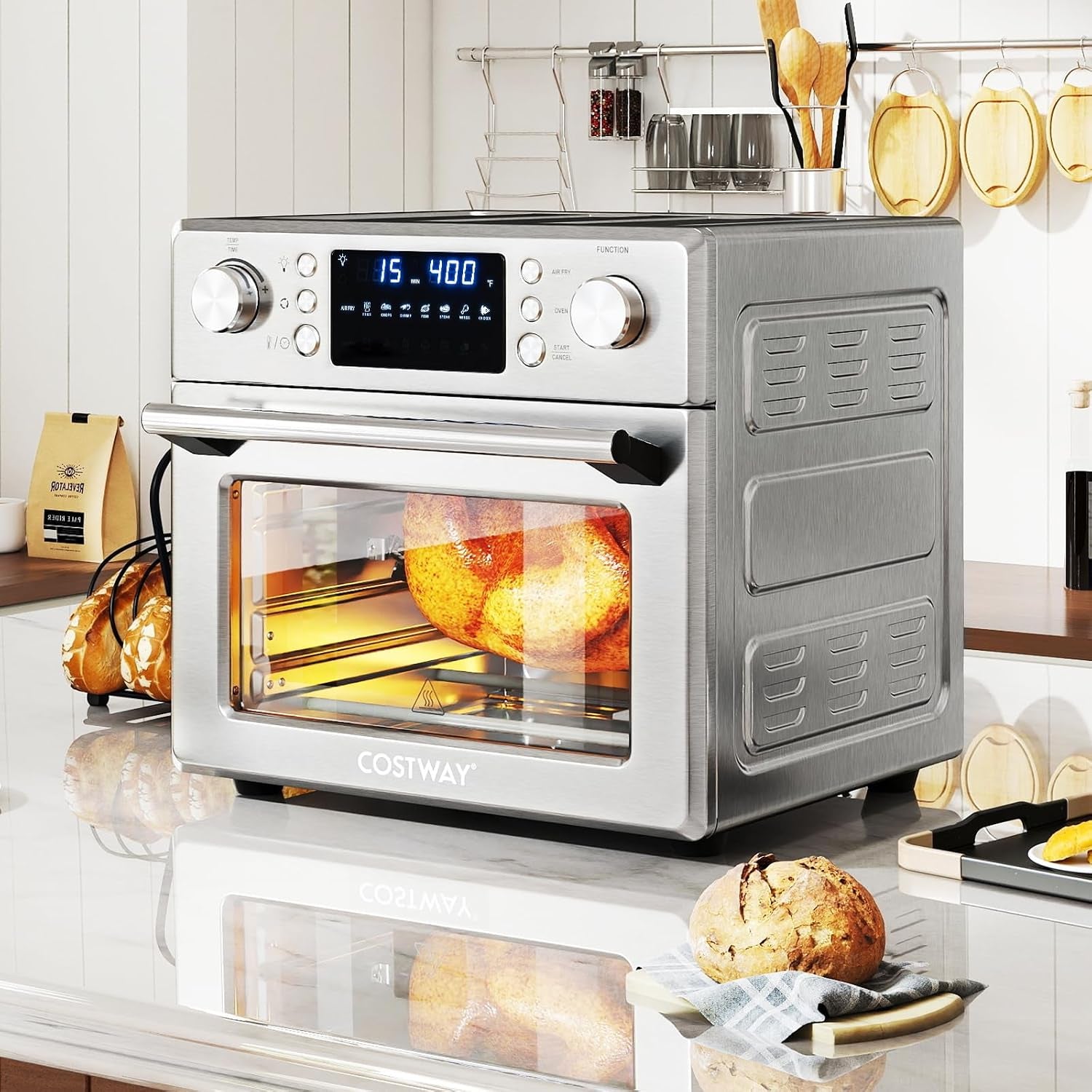 14-in-1-air-fryer-toaster-oven-combo-1700w-dual-cook-26-qt-large-capacity-stainless-steel-countertop-convection-oven-led-display-7-accessories
