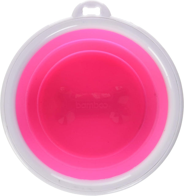 Bamboo Bamboo Silicone Pop-Up Travel Bowl, 1-Cup, Colors Vary2