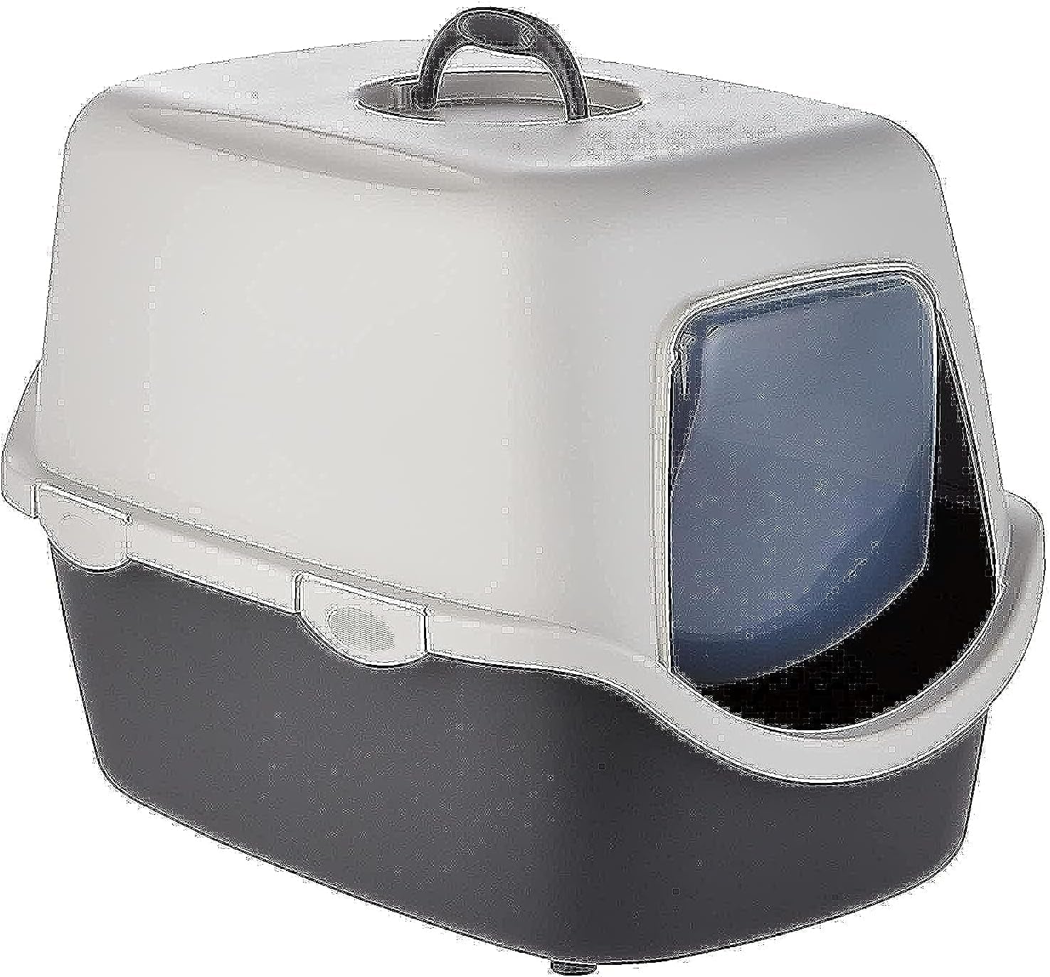 trixie-vico-litter-tray-for-cats-turquoise-white