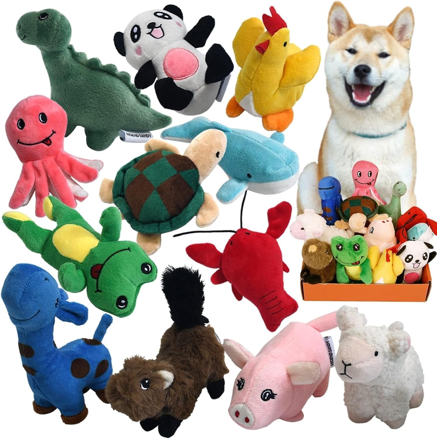 legend-sandy-squeaky-plush-dog-toy-pack-for-puppy-small-puppy-chew-toys-12-pcs-puppy-toys-dog-toys-bulk-with-squeakers-cute-soft-pet-toy-for-small-medium-size-dogs-gift-fot-pet