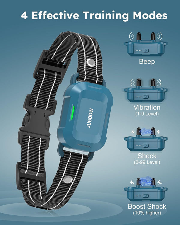 Dog Shock Collar - 4200FT Dog Training Collar with Remote, IPX8 Waterproof Electric Collar with 4 Training Modes, Security Lock, Rechargeable E-Collar for Dogs 10-120Lbs2