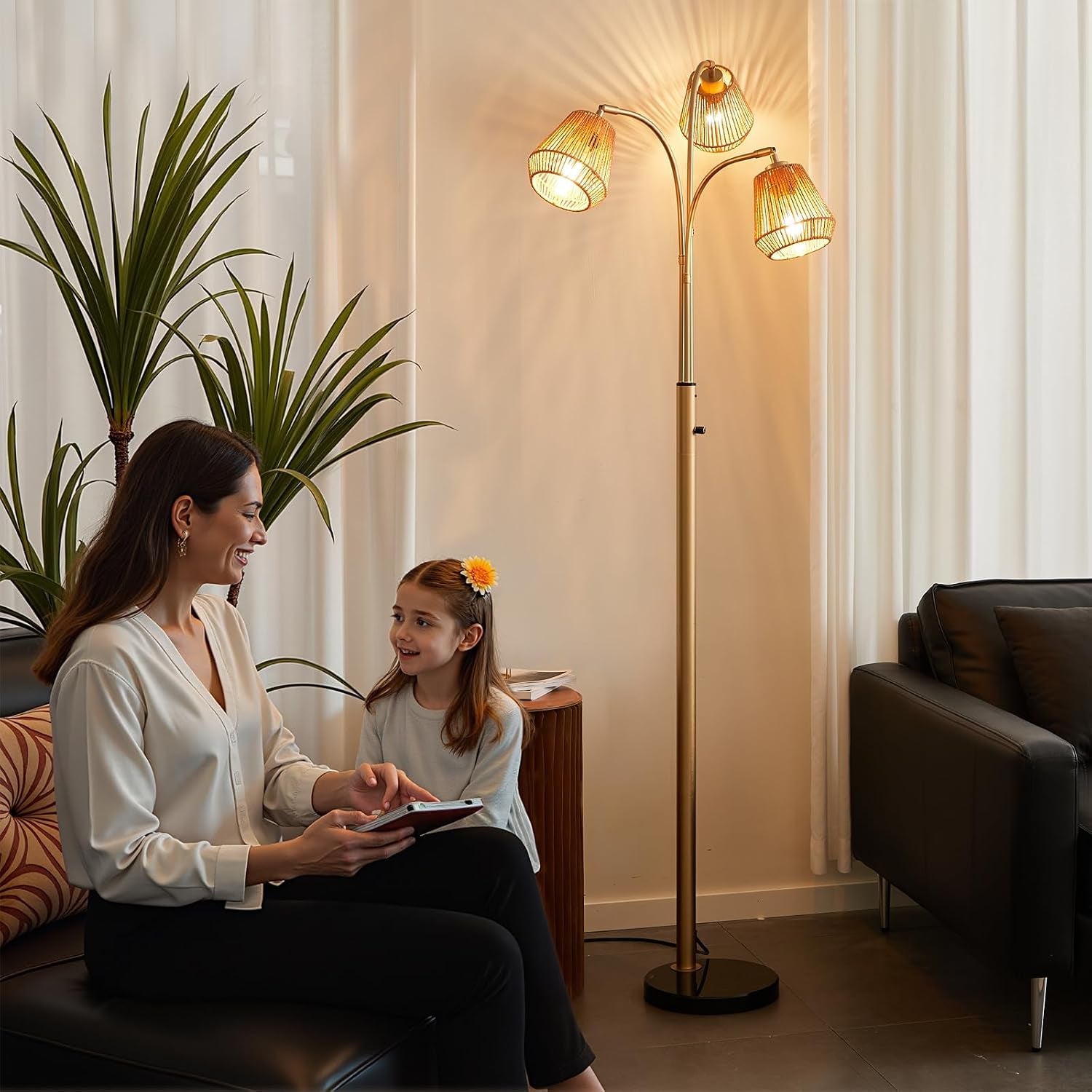 gold-rattan-floor-lamp-for-living-room-72-3-light-boho-lamp-heavy-natural-marble-base-1-2-3-light-rotary-switch-wicker-shades-for-reading-corners-bedrooms