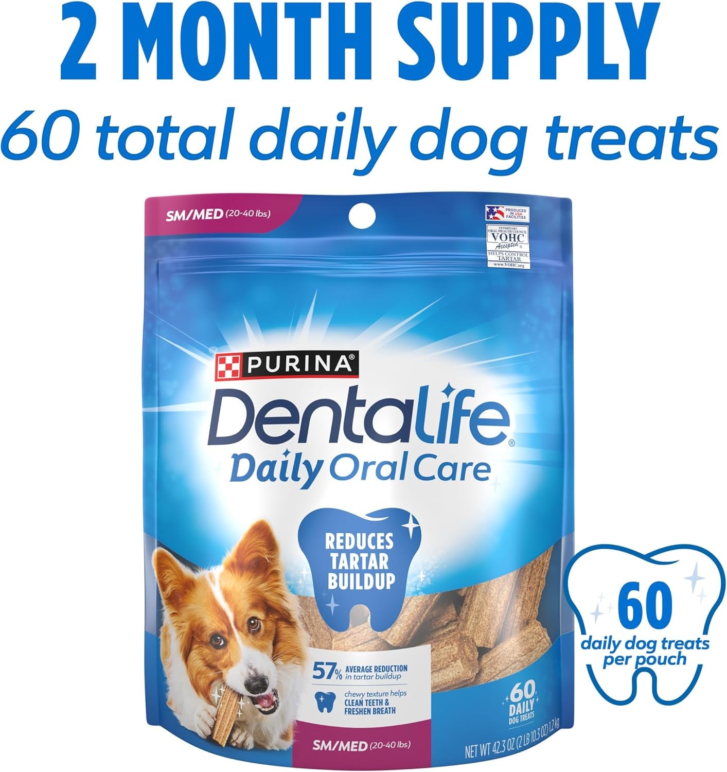 dentalife-purina-daily-oral-care-dental-dog-treats-small-medium-60-ct-for-small-and-medium-dogs-20-40-lbs-chicken-flavored-dental-chews-freshen-breath-and-fight-tartar-buildup-made-in-the-usa