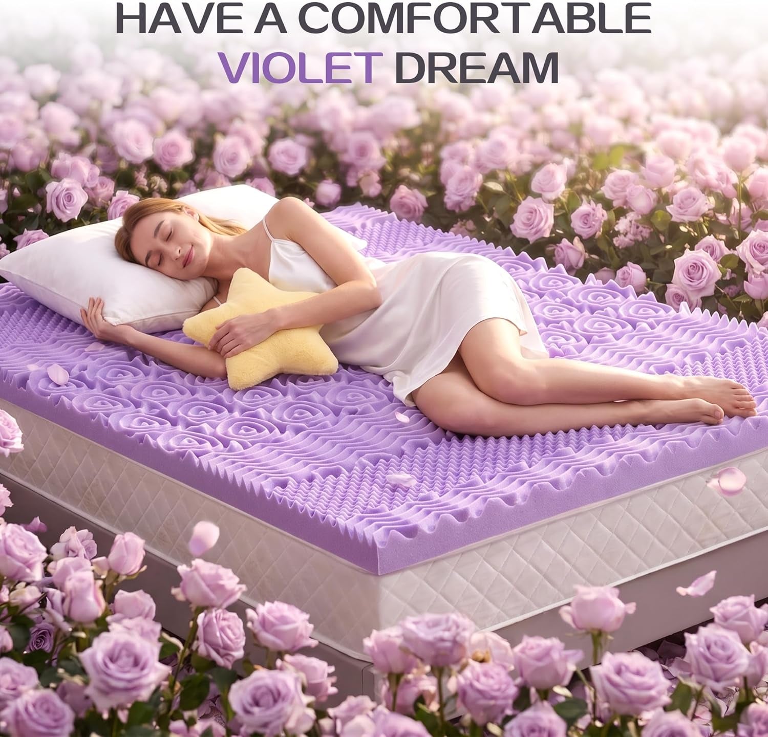 2-inch-7-zone-memory-foam-mattress-topper-twin-xl-twin-extra-long-mattress-pads-for-college-dorm-room-pressure-relieve-certipur-us-certified-39x80-inches-violet
