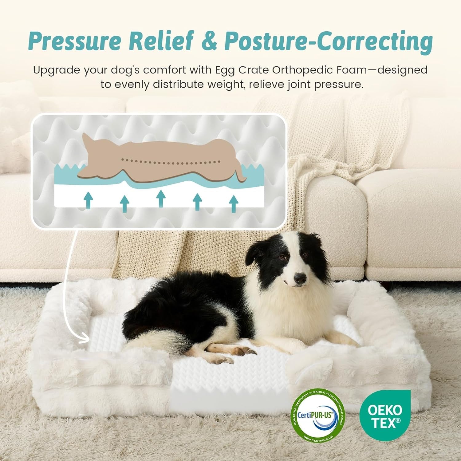 cozy-kiss-orthopedic-dog-bed-for-extra-large-dog-44x32-inch-xl-faux-fur-pet-sofa-bolster-foam-bed-with-sides-non-slip-and-egg-crate-big-dog-couch-bed-with-washable-removable-cover-beige