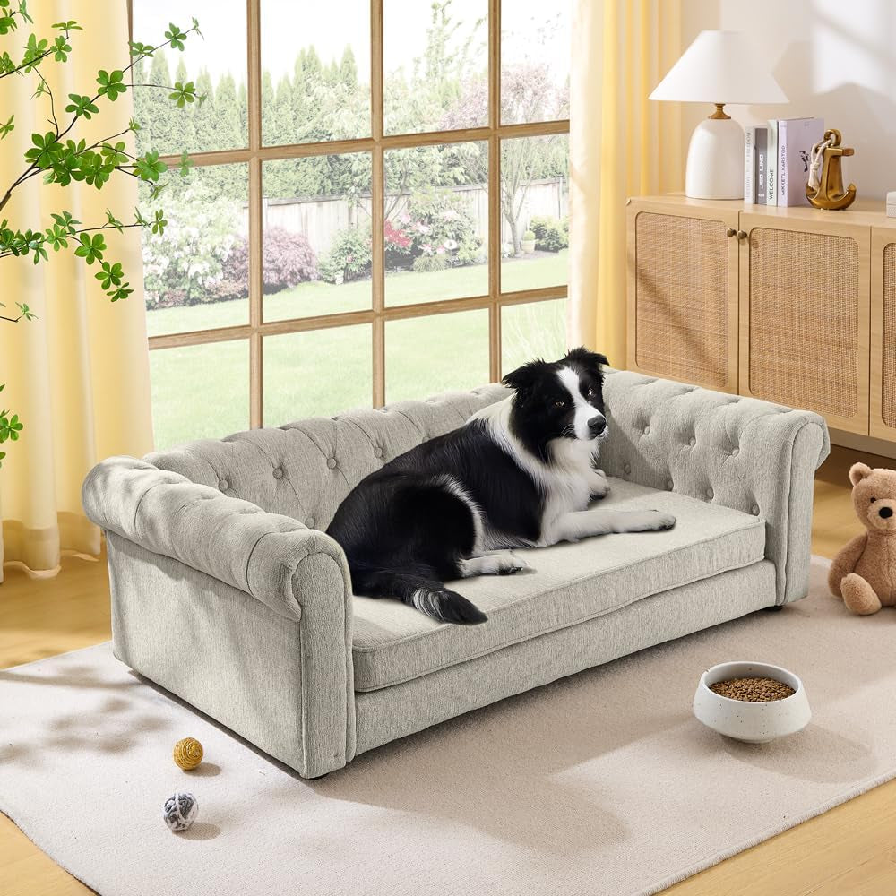 elevated-xl-large-dog-sofa-with-backrest-and-armrests-55-button-tufted-dog-couch-bed-with-soft-cushion-for-large-dogs-stylish-lounging-bed-pet-couch-chair-120lbs-weight-capacity-beige
