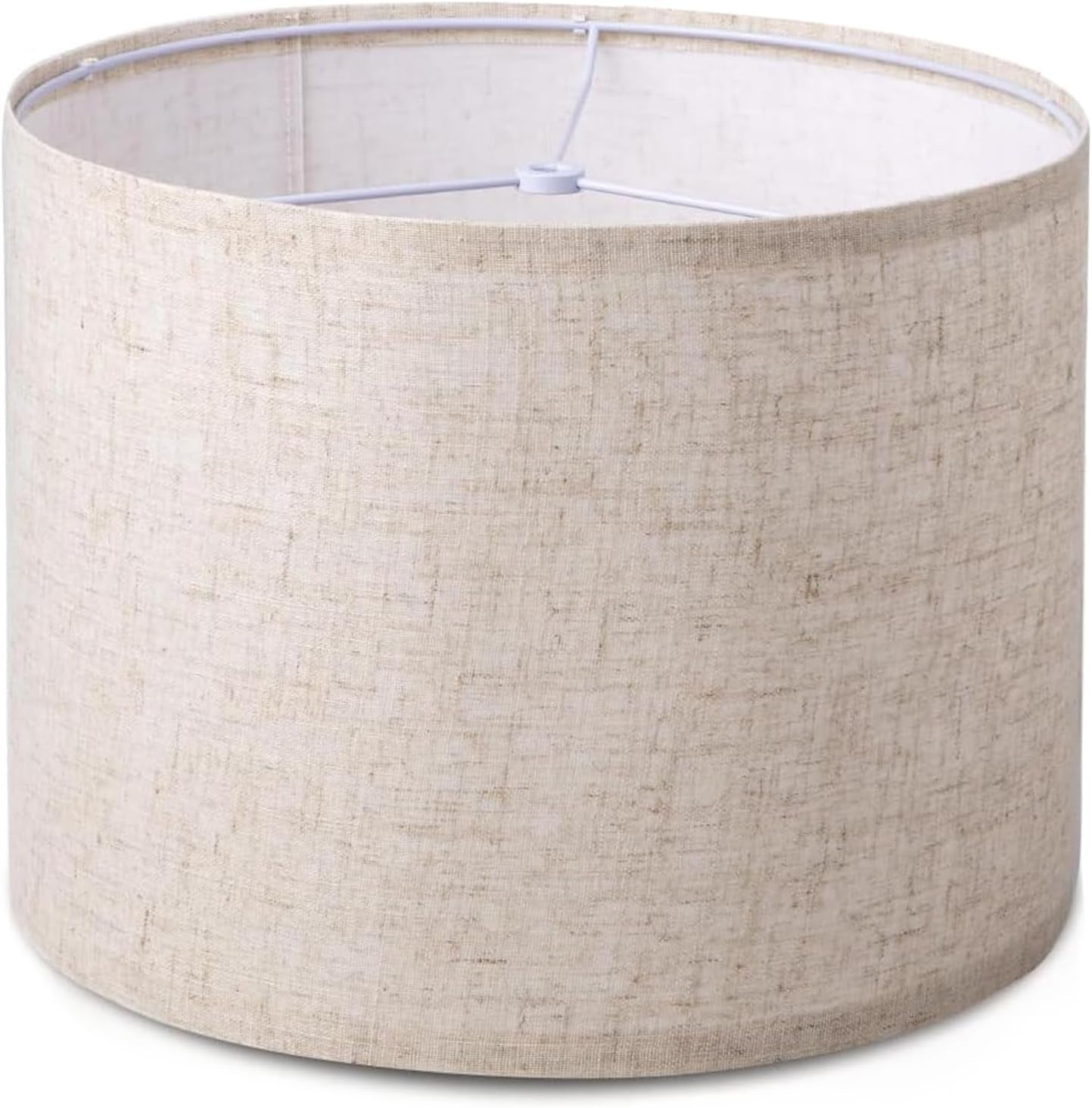 lamp-shade-for-table-lamps-drum-lampshade-for-floor-lamps-13-top-x-13-bottom-x-10-high-large-lamp-shade-beige-modern-fabric-lampshade-easy-assembly-replacement-lamp-shade-spider-fitter