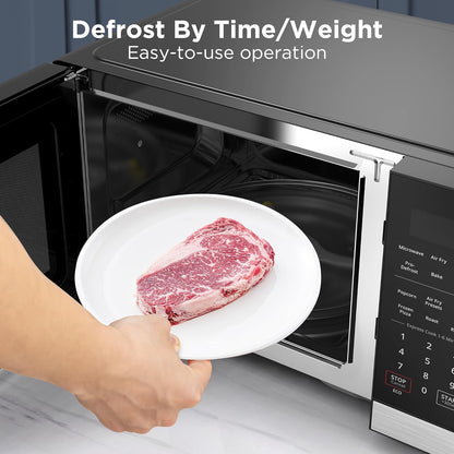 BLACK+DECKER 5-In-1 Microwave Oven Air Fryer Combo, 0.9 Cu.Ft, 900W | Countertop Microwave, Convection Bake & Roast, Child Lock, 10 Power Levels, for Small Kitchens & Rvs5