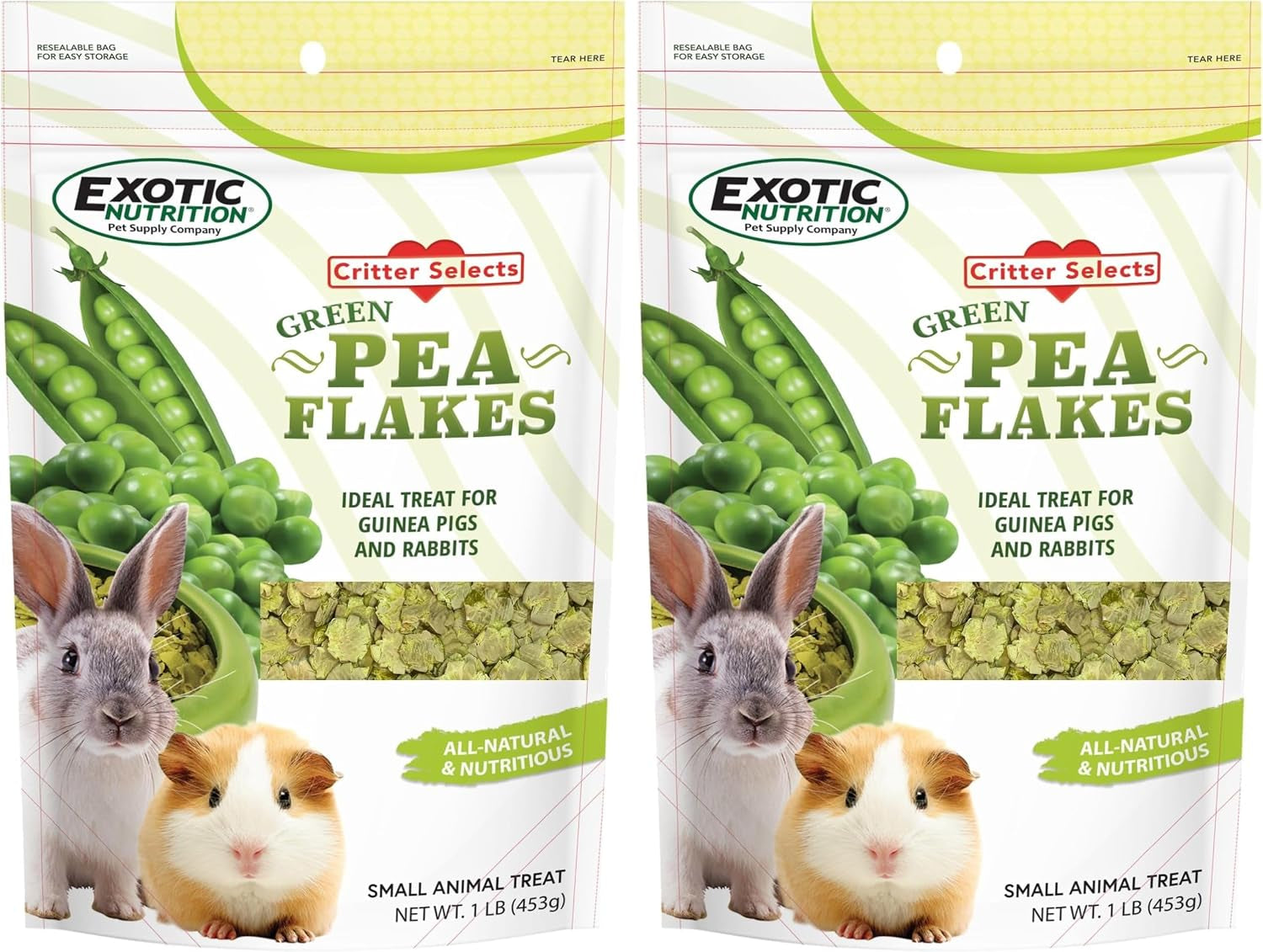 exotic-nutrition-green-pea-flakes-3oz-healthy-unique-treat-rat-degu-prairie-dog-chinchilla-hedgehog-parrot-guinea-pig-rabbit-hamster