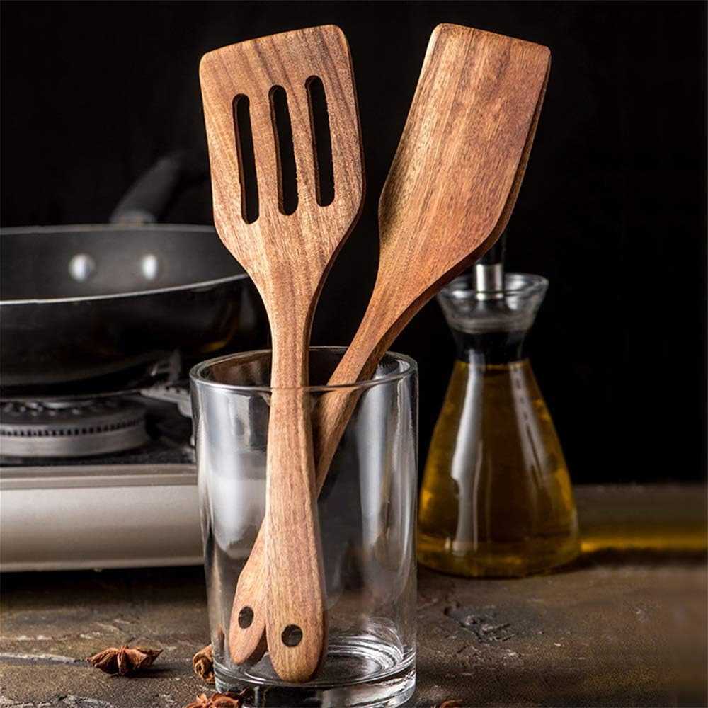 wooden-spoons-for-cooking-kitchen-utensil-set-non-toxic-acacia-wood-spatula-wooden-utensils-for-cooking-spatula-turner-slotted-serving-spoon-teak-cooking-utensils-kitchen-gadgets-bamboo-flat-spatulas