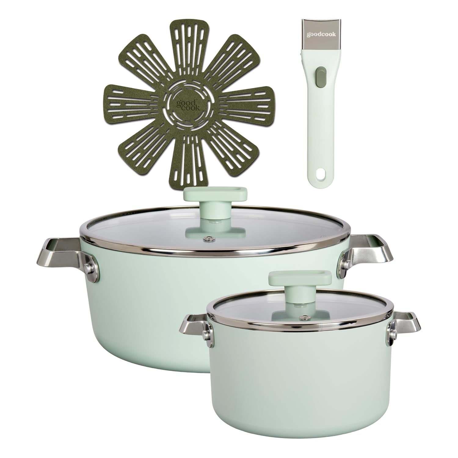 ceramic-cookware-set-6-piece-with-removable-handles-induction-compatible-dutch-oven-saute-pan-nonstick-and-oven-safe-sage-green