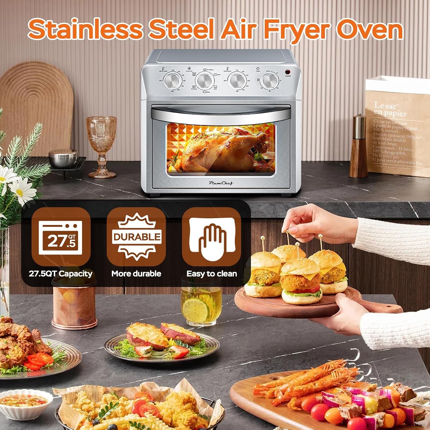 multifunctional-convection-toaster-oven-air-fryer-combo-all-in-one-countertop-oven-for-healthy-oil-free-cooking-adjustable-temp-time-control-family-size