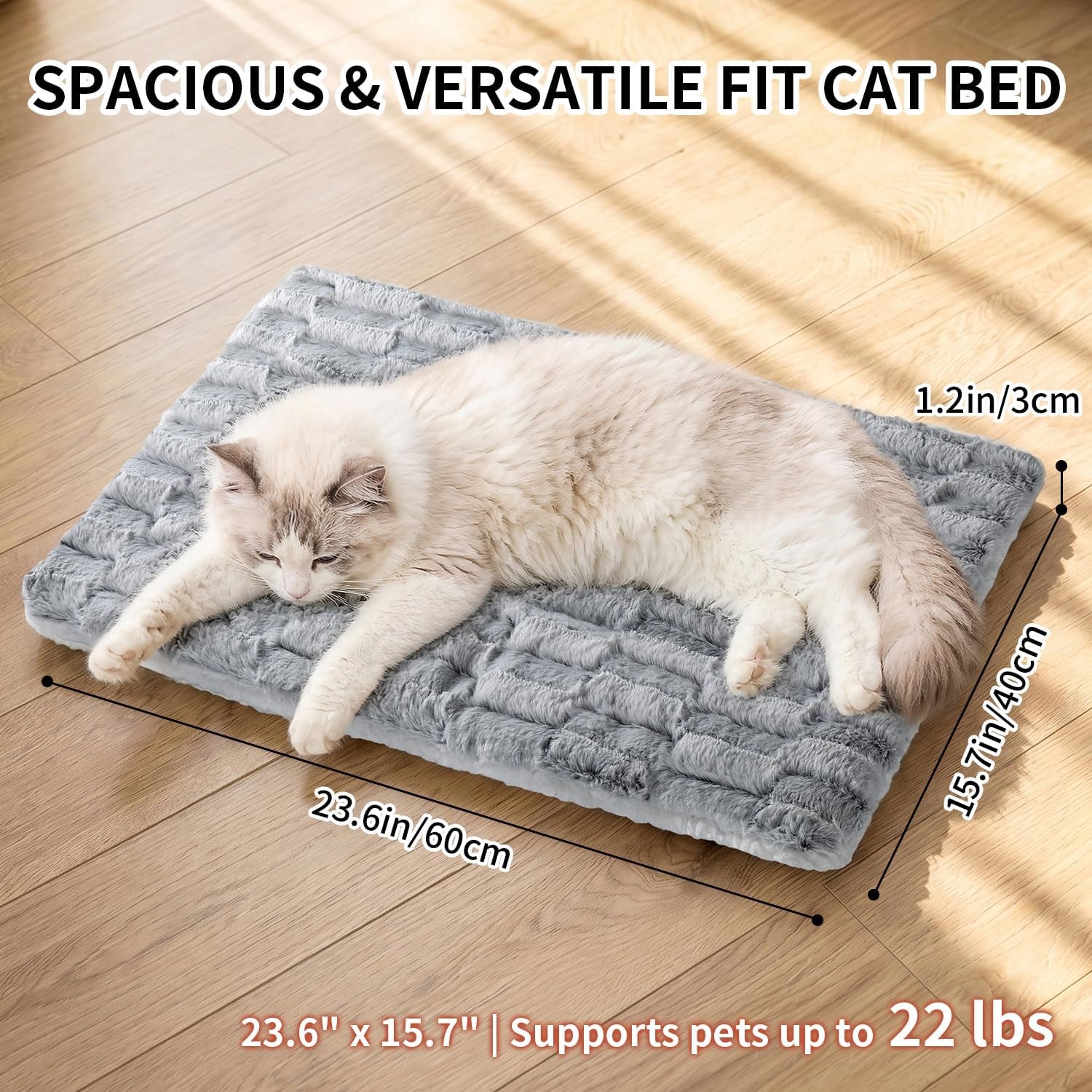 cat-bed-cat-beds-for-indoor-cats-reversible-self-warming-cat-bed-mat-with-ridged-chenille-texture-ultra-plush-double-sided-thermal-kitten-bed-mat-23-6-x-15-7-machine-washable