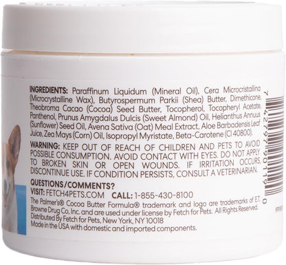 Palmers for Pets Cocoa Butter Paw Pad and Nose Balm for Dogs, 3.5 Oz | Fragrance-Free, Plant-Based Balm with Vitamin E Soothes Dry, Cracked Paws and Noses between Walks8