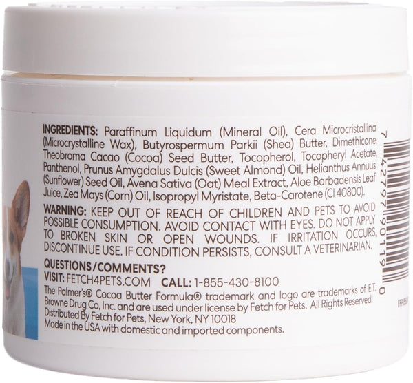 Palmers for Pets Cocoa Butter Paw Pad and Nose Balm for Dogs, 3.5 Oz | Fragrance-Free, Plant-Based Balm with Vitamin E Soothes Dry, Cracked Paws and Noses between Walks8