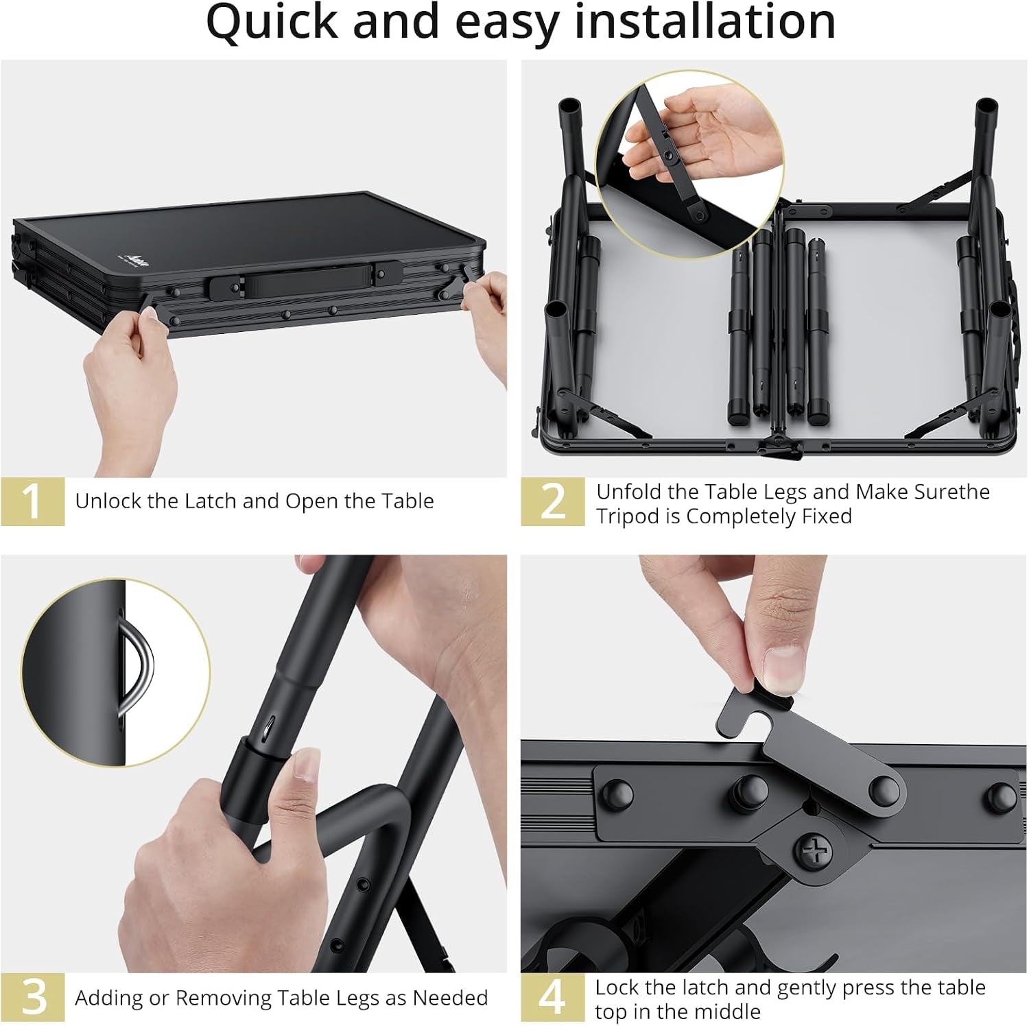 folding-camping-table-24x-16-adjustable-height-small-folding-table-with-storage-net-aluminum-compact-folding-table-lightweight-portable-table-for-outdoor-travel-cooking-picnic-pure-black