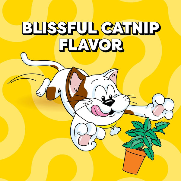 Temptations Classic Crunchy Cat Treats, Blissful Catnip, 16 Oz | under 2 Calories per Treat, Crunchy outside & Soft Inside, Resealable Tub, Snack or Food Topper, 100% Complete & Balanced5