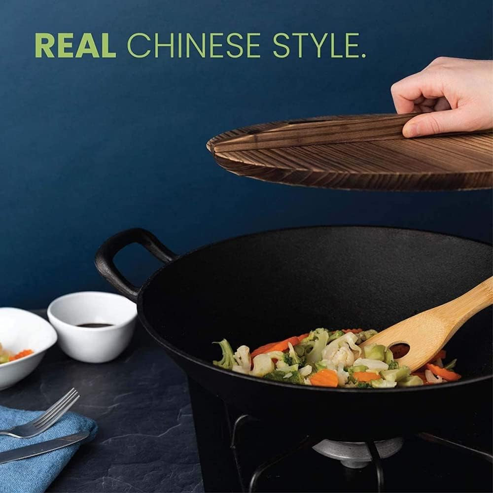 cast-iron-wok-for-stir-frys-and-sautees-heavy-duty-non-stick-iron-chinese-wok-or-stir-fry-skillet-cookware-oven-broiler-kitchen-deep-fryer-restaurant-chef-quality-pot-diameter-53-cm