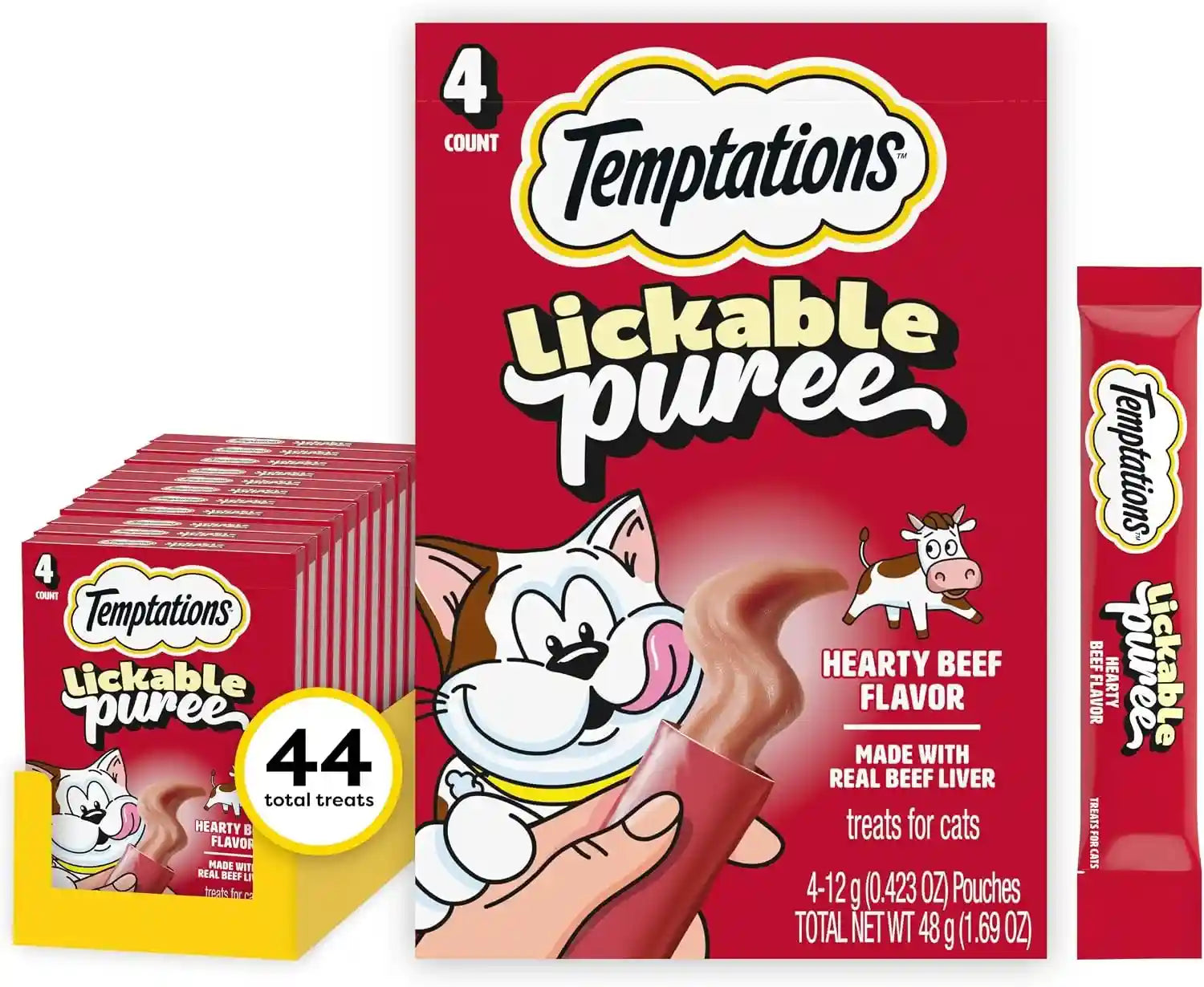temptations-creamy-puree-squeezable-lickable-cat-treats-wet-cat-treats-with-salmon-0-42-oz-tubes-24-count-packaging-may-vary
