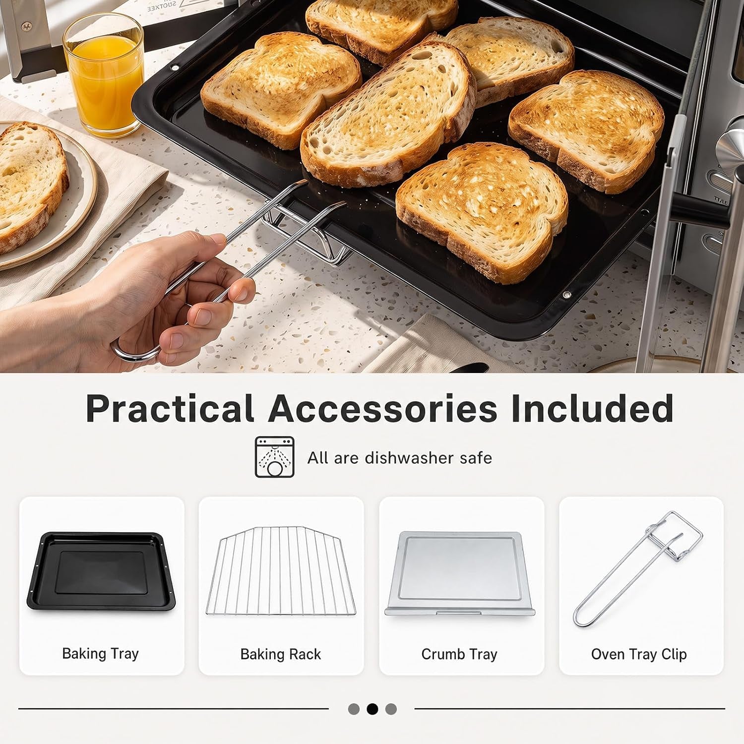 26-4-qt-french-door-toaster-oven-with-11-presets-1500w-convection-oven-countertop-led-display-24h-timer-4-dishwasher-safe-accessories-stainless-steel-finish