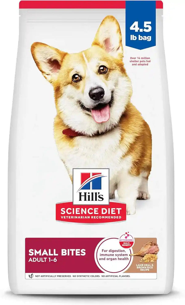 Hill'S Science Diet Adult 1-6 Small Bites Dry Dog Food | #1 Veterinarian Recommended, Chicken & Barley, 5 Lb. Bag21