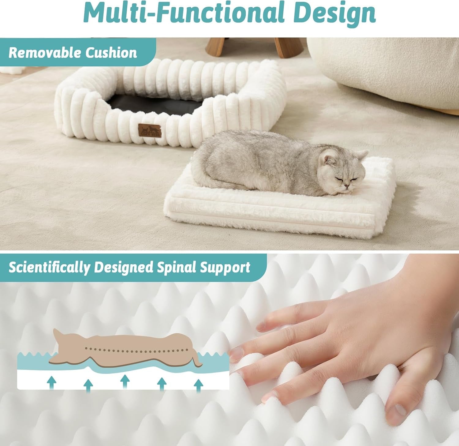 orthopedic-dog-bed-for-small-dogs-cats-washable-rectangle-pet-bed-with-anti-slip-bottom-soft-calming-cat-puppy-bed-for-indoor-pets-25x21x6-cream