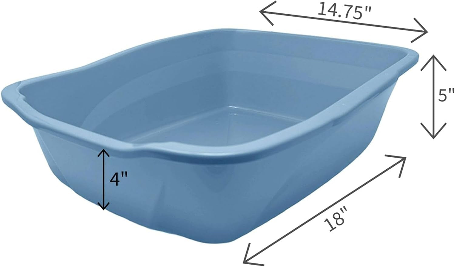 large-open-top-cat-litter-pan-low-entry-sides-stain-odor-resistant-high-impact-plastic-litter-box-for-kittens-senior-arthritic-cats-multi-cat-household-usa-made-blue-eco-recycled-pet-toilet-tray