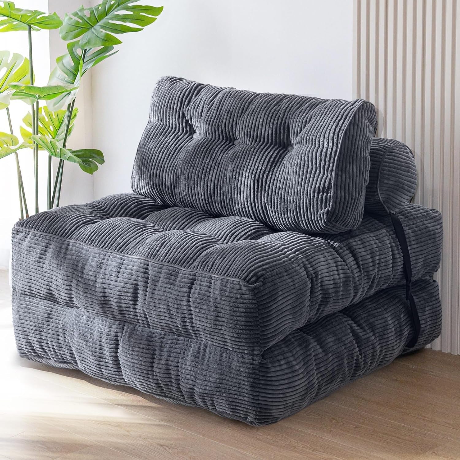 folding-sofa-bed-convertible-chair-bed-with-pillow-foldable-couch-with-back-support-portable-fold-out-chair-comfy-floor-sofa-for-living-room-bedroom-dark-grey-single