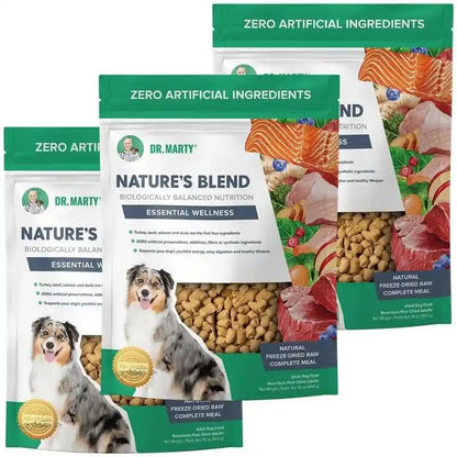 Dr. Marty Nature'S Blend Freeze-Dried Raw Dog Food 48 Oz (3 Bags X 16 Oz)1