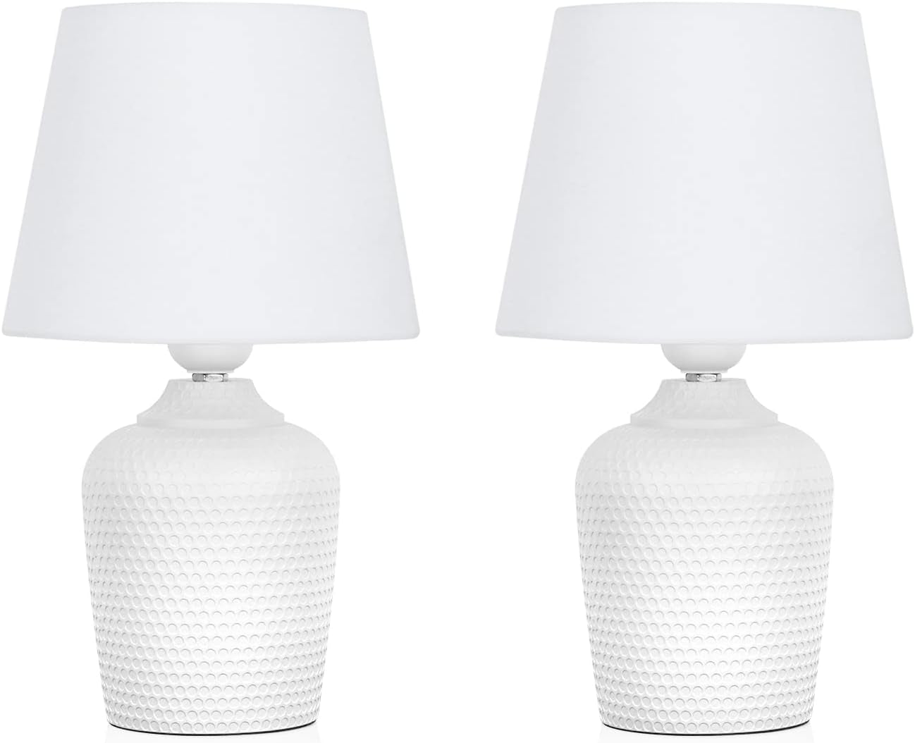 11-8-small-table-lamps-set-of-2-for-bedroom-kid-s-room-home-office-white-cute-unique-perfect-for-bedside-nightstand-desk-nursery-reading-fabric-shade