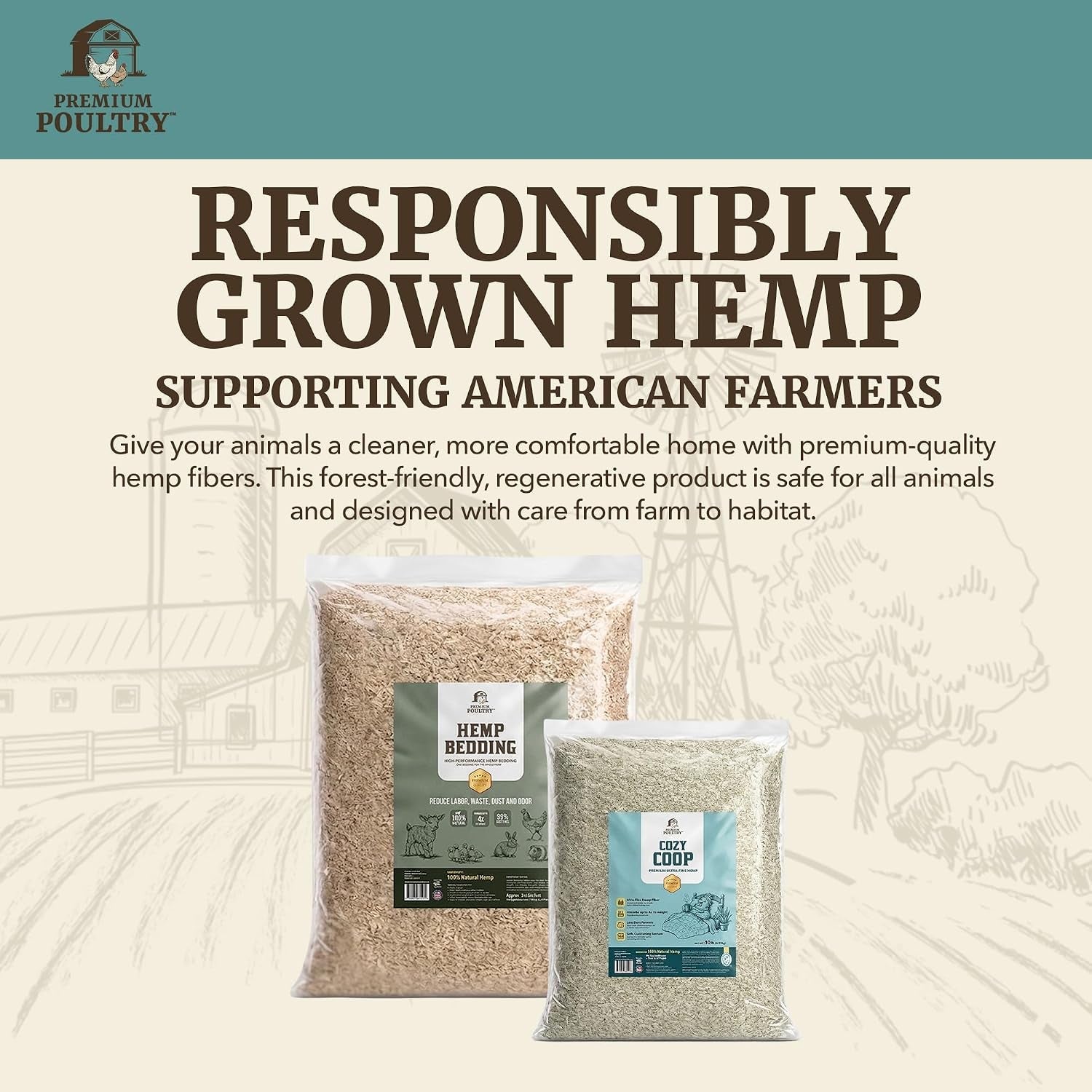 cozy-coop-siftable-no-dust-hemp-bedding-10lb-made-in-usa-super-fine-low-dust-highly-absorbent-reduces-coop-odor-ideal-for-deep-litter-nesting-boxes-brooders