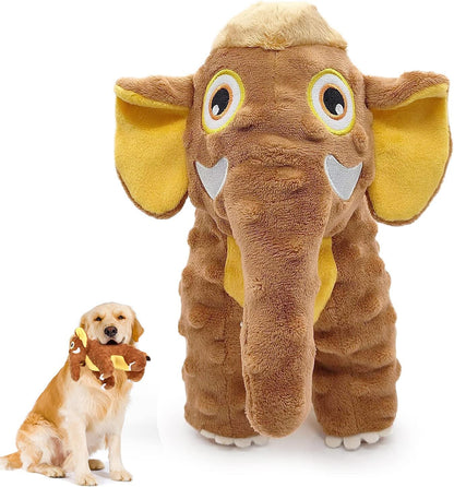 Letsmeet Squeaky Plush Dog Toy for Puppies, Small and Medium Dogs, Interactive Crinkle Stuffed Animal for Teething and Boredom, Soft Chew Toy to Keep Them Busy11