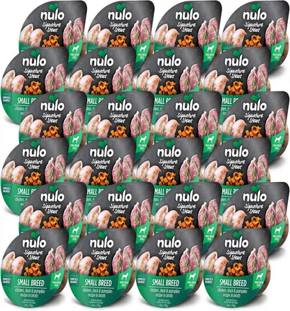 Nulo Signature Stews Variety Pack: Small Breed Wet Dog Food, 2.8 Oz, Pack of 1210