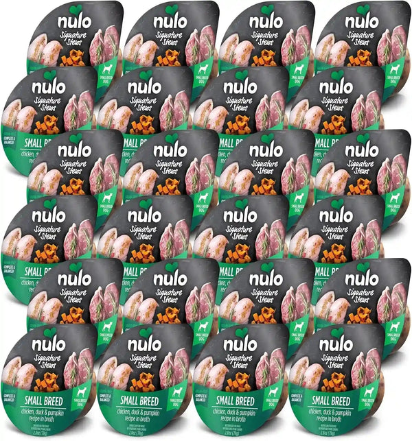 Nulo Signature Stews Variety Pack: Small Breed Wet Dog Food, 2.8 Oz, Pack of 1210