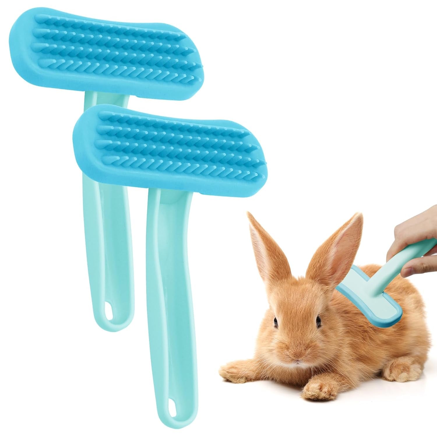 rabbit-brush-soft-silicone-small-animal-massage-comb-practical-bunny-brush-for-grooming-bunny-grooming-kit-supplies-suitable-for-cats-puppies-other-pets