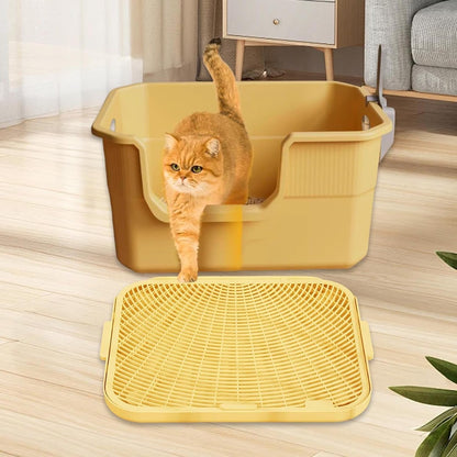 Cat Litter Ramp Trapper Mat Washable Double Layered Non-Slip Step for Indoor Cats Balcony Living Room- Small3
