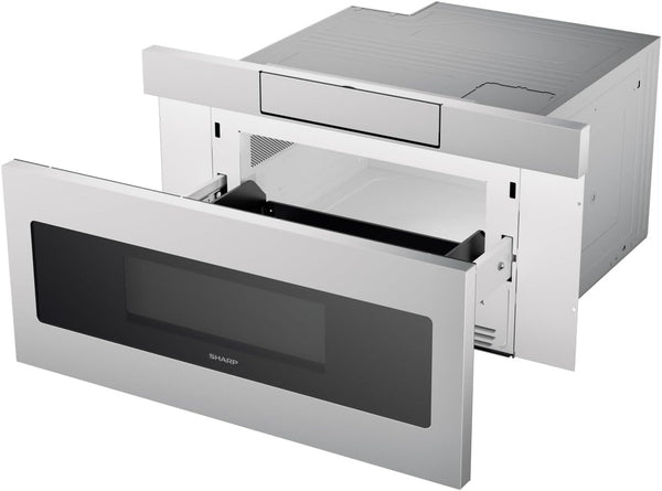 SMD3070ASY Microwave Drawer Oven, 30-Inch, 1.2 Cubic Feet, 950 Watt, Concealed Angled Touch Control Panel with Digital LCD Display, Stainless Steel | 950 Watt, Concealed Angled Touch Control Panel, Digital LCD Display, Stainless Steel4