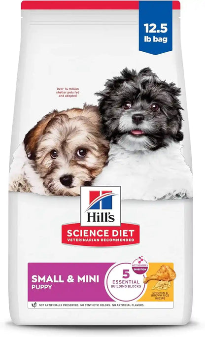 Hill'S Science Diet Puppy Small & Mini Dry Dog Food | #1 Veterinarian Recommended, Chicken & Brown Rice, 4.5 Lb. Bag14