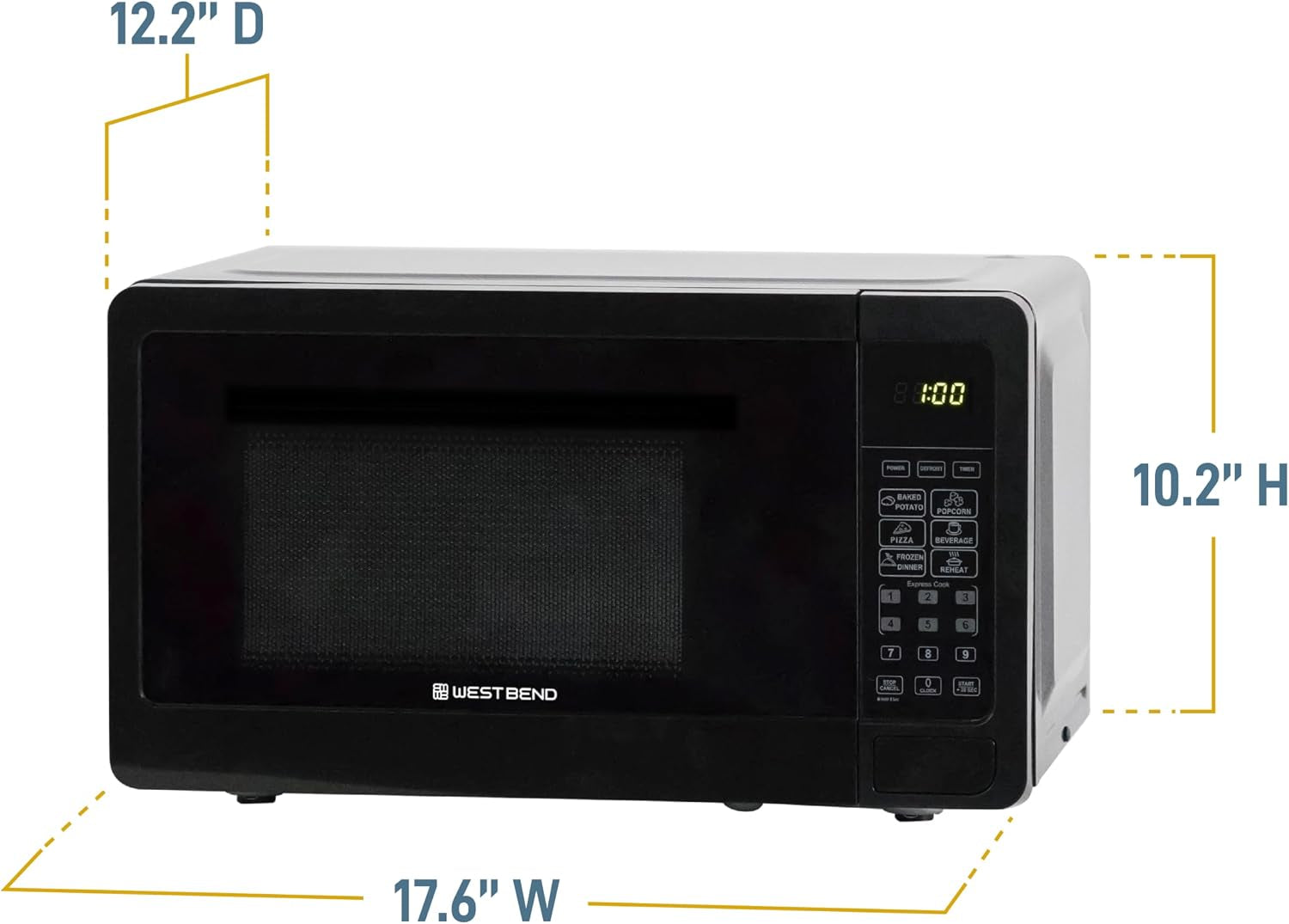 microwave-oven-0-7-cu-ft-700-watts-in-black-finish-microwave-oven-700-watts-10-power-levels-6-presets-glass-turntable-0-7-cu-ft-in-black