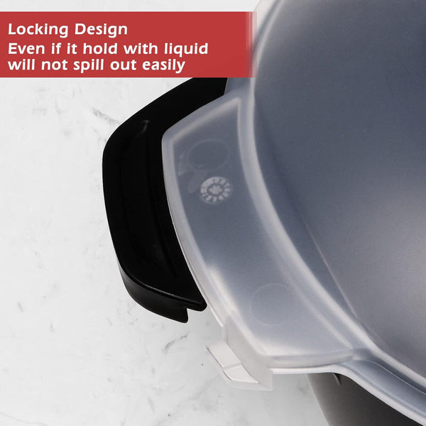 Professional Small Micro Cookware 1 Quart, Microwave Steamer for Vegetables, Microwave Cooker - BPA Free, Dishwasher Safe7