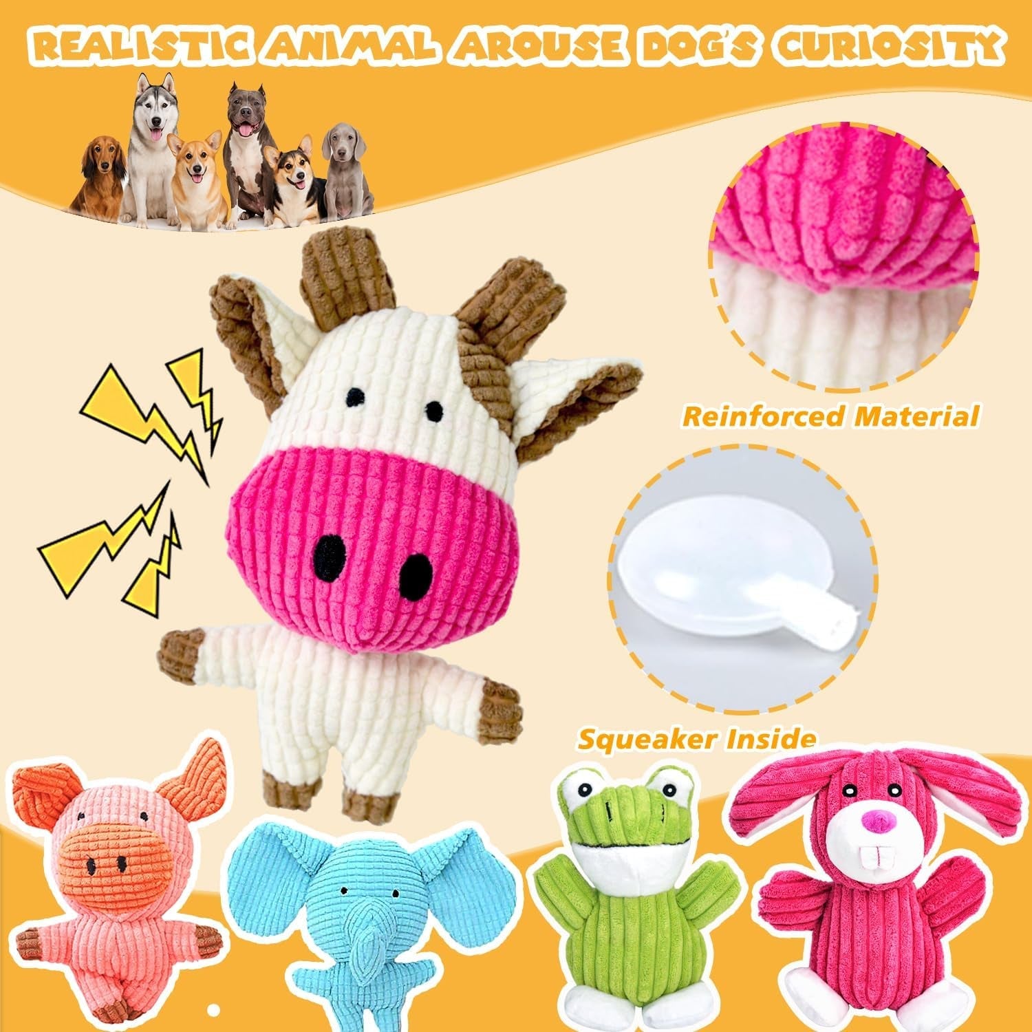 mrsohret-5-pack-dog-toys-squeaky-tough-stuffed-plush-puppy-chew-toys-for-teething-durable-plush-dog-toy-for-large-medium-small-breed-to-keep-them-busy