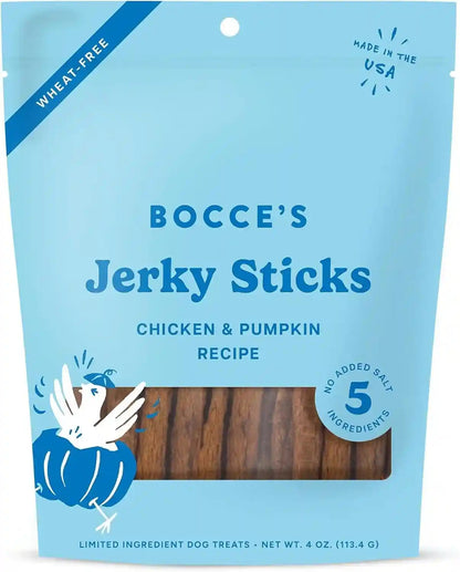 Bocce'S Bakery Turkey & Sweet Potato Flavor Jerky Stick Dog Treats, 4 Oz | High-Protein, Wheat-Free, Limited-Ingredient Treats with No Added Salt or Sugar - Baked in the USA8