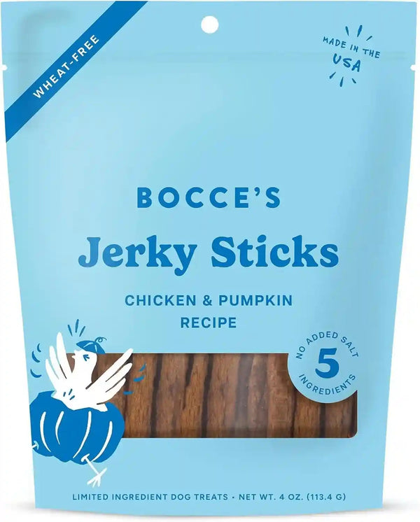 Bocce'S Bakery Turkey & Sweet Potato Flavor Jerky Stick Dog Treats, 4 Oz | High-Protein, Wheat-Free, Limited-Ingredient Treats with No Added Salt or Sugar - Baked in the USA8